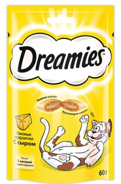 Дримис Лакомство для кошек (сыр) 60 г