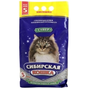 Сибирская кошка супер комкующийся 5л