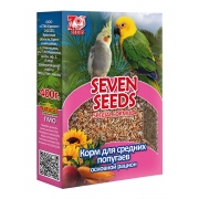 Семь семян Спешиал Корм для средних попугаев (основной) 400 г