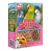 Семь семян СуперМикс Корм для волнистых попугаев 1 кг