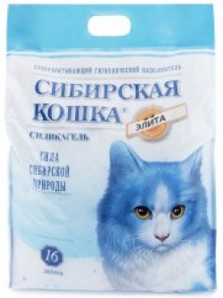 Сибирская кошка Элитный силикагель 16 л