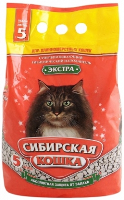 Сибирская кошка экстра 5л