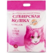 Сибирская кошка Элитный силикагель 16 л для ПРИВЕРЕДЛИВЫХ