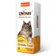 Юнитабс Тотал Комплексные витамины для кошек 20 мл