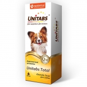 Юнитабс Тотал Комплексные витамины для собак 50 мл