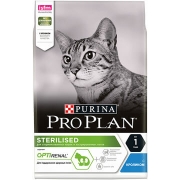 Проплан Сухой корм для кастрированных котов и кошек (кролик) Optirenal 1,5 кг